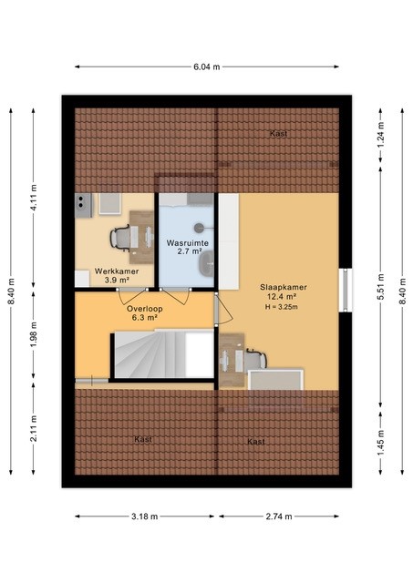 mediumsize floorplan
